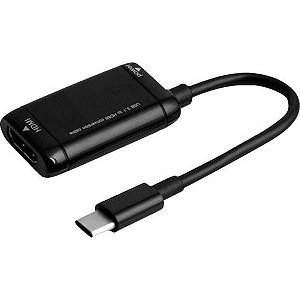 Cabo Adaptador MHL USB-C Para HDMI 3.1 Flex