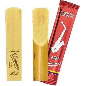 Palheta Java Red Cut Para Saxofone Alto 2 Vandoren SR262R - CX / 10