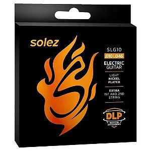 Encordoamento Para Guitarra .010 Solez SLG10