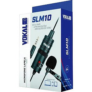 Microfone Lapela Vokal SLM10