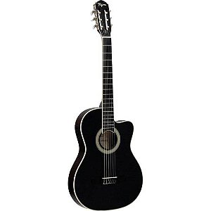 Violão Tagima Cartagena Eletroacústico Nylon Preto Satin