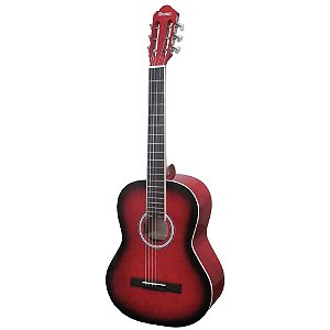 Violão Acústico De Aço Para Destros Com Tensor Tcg 390 A Vermelho Thomaz