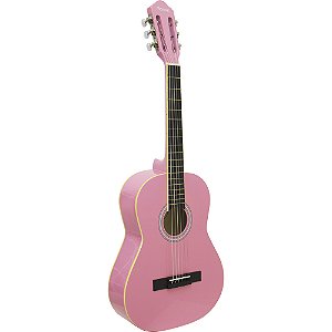 Violão Acústico Infantil De Aço Para Destros Com Tensor Tcg 360 A Rosa Thomaz