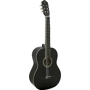 Violão Clássico De Nylon Para Destros Verniz Brilhante Cg 200 Preto Cordoba