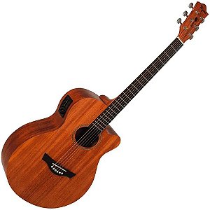 Violão Tagima Dallas MH Tuner Mahogany Aço Vtr202