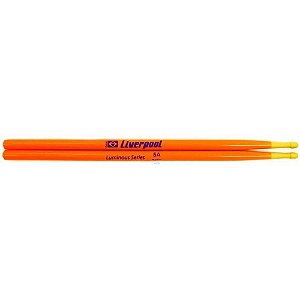 Baqueta Liverpool mc 5AM Luminous Séries 5A Laranja Ponta Madeira
