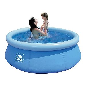 Piscina Inflavel Redonda 1400 Litros Ø 1,83m X 63cm Belfix 140002
