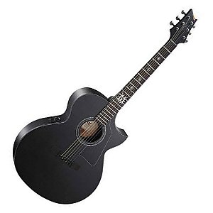 Violão Cort Aço Eletrico Evll A4 Bks