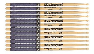 Baqueta Liverpool 5a Sensation Grip Eva-5am (kit 6 Pares)*
