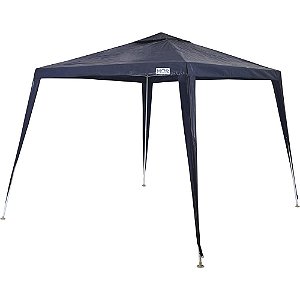 Tenda Gazebo Ráfia Topo 2.40 X 2.40m Base 3 X 3m 3533 Mor