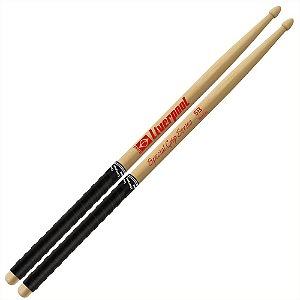 Baqueta 5b Liverpool Sg5bm Special Grip Ponta Madeira