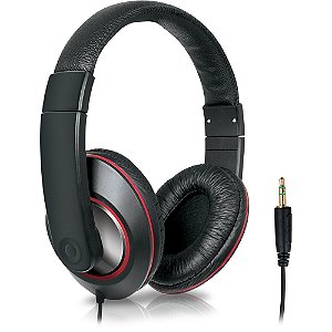 Fone de Ouvido Headphone Dj Style Preto Isound Dghp4006