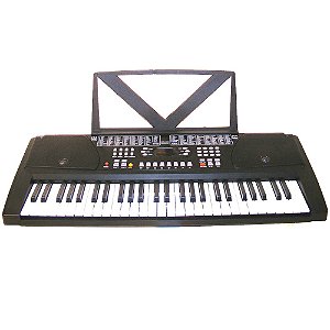 Teclado Eletrônico Portátil Huntington KB54 54 Teclas Preto Key Black