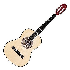 Violão Acústico Queen’s Conthey Natural Cordas Nylon Vtr377