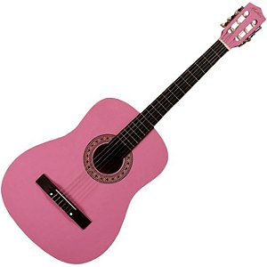 Violão Acústico Austin Kauthon Nylon Rosa 946npk Austin
