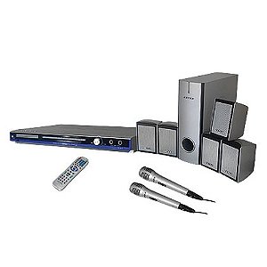 Home Theater Com Dvd Karaoke 5.1 Zh400 - Zetex (15002 O)