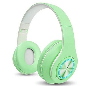 Fone De Ouvido Headphone Sem Fio Wireless Micro Fm P2 P33 Verde - MACARON