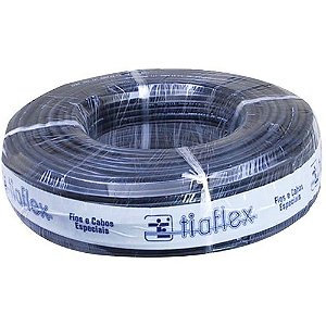 Cabo Microfone Mono 1x0. 14 26 awg Tiaflex 100 Metros
