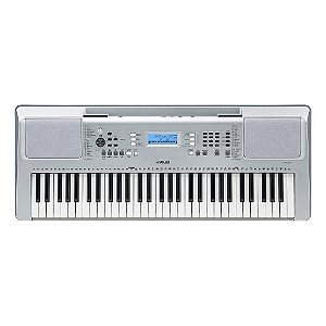 Teclado Arranjador 61 Teclas Yamaha Ypt-370 Prata Bivolt