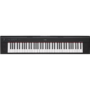 Teclado Yamaha NP-32B Piaggero Preto Simples Elegante