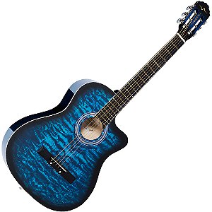 Violão Acustico Vogga Cutaway Vca217 Nc Bl Clássico