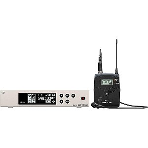 Sistema de Microfone Lapela Sem Fio Sennheiser EW 100 G4-ME2-A
