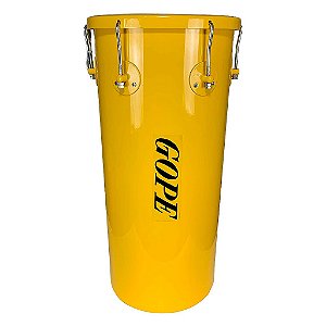 Rebolo Cônico Aluminío Pele Animal Gope 55cm x 11 Amarelo
