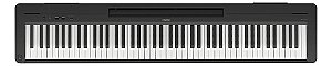 Piano Digital Yamaha P-145 Preto 88 Teclas com Fonte e Pedal
