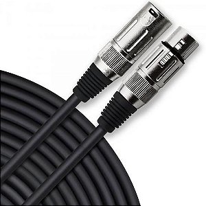 Cabo para Microfone Hayonik Player XLR(F) X XLR(M) 10m Preto