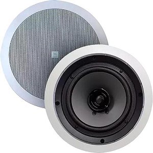 Arandela JBL Redonda 6FR2R 6" 25W - Kit Branco com 2 Peças