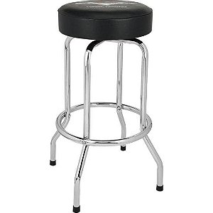 Banco Fender Barstool 30" Custom Shop Pinstripe Preto