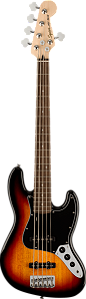 Contrabaixo Fender Squier Affinity Jazz Bass V 5 Cordas Sunburst 3TS