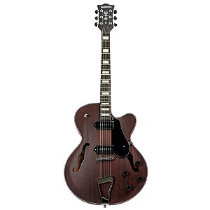 Guitarra Semi Acústica Waldman Hollow Body GHJ190 RDM Red Mahogany Fosco