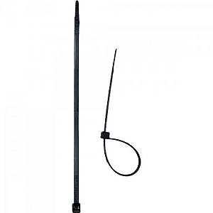 Abraçadeira Nylon 3,6x200mm Preta Brasfort - CEM / 100