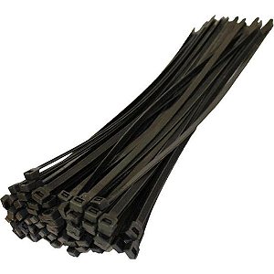 Abraçadeira Nylon 7,6x250mm Preta Storm - PCT / 100