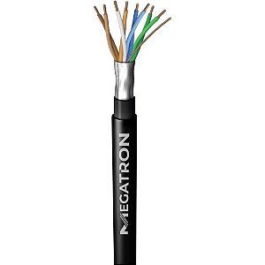 Cabo de Rede CAT5E 305m Blindagem Capa Dupla Megatron - BOB / 305