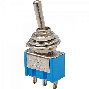 Chave Alavanca HH 3 Terminais ON/OFF CHVS0023 Azul STORM