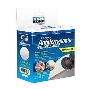 Fita Antiderrapante 50mmx5m Transparente TEKBOND