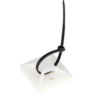 Fixador Adesivo Para Abraçadeira 25x25mm Storm