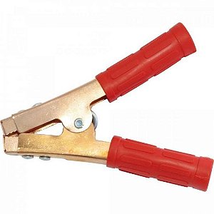 Garra de Jacaré 15,5cm 500A Vermelho GRJC0021 STORM