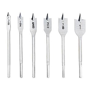Kit Broca Chata 3/8" A 1" Brasfort
