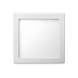 Painel Plafon Led 18w 6500k Sobrepor Quadrada Elgin