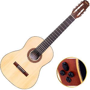 Violão Studio Rozini RX517 RE2.N.LP 7 Cordas Ativo Nylon