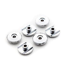 Baixa Cordas Para Baixo Cromado (6 Unidades) Spirit SBG-CR
