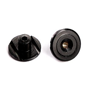 Baixa Cordas Para Baixo Preto (6 Unidades) Spirit SBS-BK
