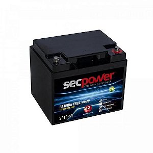 Bateria de Chumbo Ácida VRLA SP12-40 SECPOWER