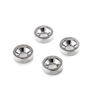 Bucha Trocolos Instrumentos Cromada (4 Peças) Spirit JTS-CR