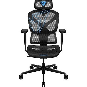 Cadeira Ergonômica YTC Mesh Azul