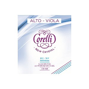 Encordoamento Viola Savarez Corelli New Cristal 730MB