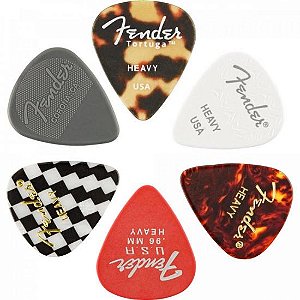 Kit Palhetas Shape 351 Heavy Medley FENDER - PCT / 6